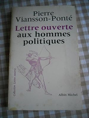 Seller image for Lettre ouverte aux hommes politiques for sale by Frederic Delbos
