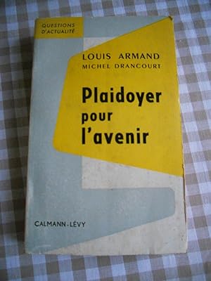 Seller image for Plaidoyer pour l'avenir for sale by Frederic Delbos