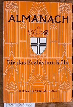 Seller image for Almanach fr das Erzbistum Kln. Jahrbuch 1974 und 1975. for sale by Baues Verlag Rainer Baues 