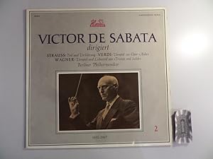 Immagine del venditore per Victor de Sabata dirigiert Strauss / Verdi / Wagner [Vinyl, LP, 88 002]. Historische Serie Nr. 2. venduto da Druckwaren Antiquariat
