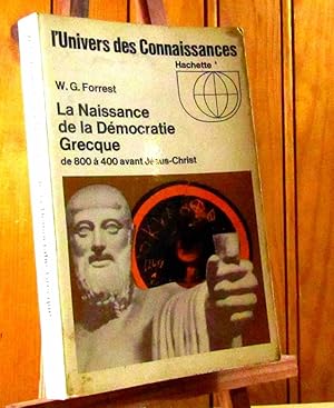 Imagen del vendedor de LA NAISSANCE DE LA DEMOCRATIE GRECQUE DE 800 A 400 AVANT JC a la venta por Livres 113