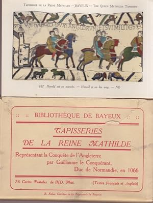 Bibliothèque de Bayeux. Tapisseries de la Reine Mathilde. Représentant la Conquete de l'Angleterr...