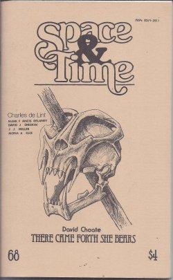 Bild des Verkufers fr SPACE & TIME #68: Summer 1985 zum Verkauf von Books from the Crypt