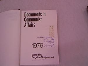 Bild des Verkufers fr Documents in communist affairs, 1979. zum Verkauf von Antiquariat Bookfarm