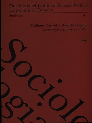Seller image for Aggregazione giovanile e musica for sale by Librodifaccia
