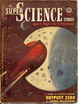 Bild des Verkufers fr SUPER SCIENCE Stories: August, Aug. 1951 zum Verkauf von Books from the Crypt