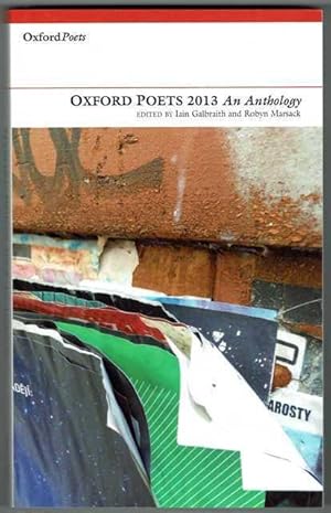 Oxford Poets 2013. An Anthology