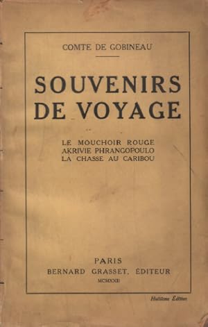 Souvenirs de voyage / le mouchoir rouge-akrivie phrangopoulo -la chasse au caribou