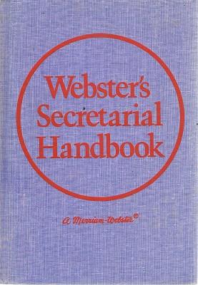 Image du vendeur pour Webster's Secretarial Handbook mis en vente par Marlowes Books and Music