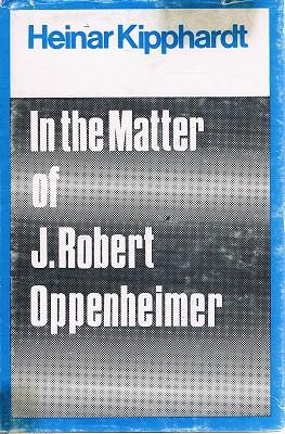 In The Matter Of J. Robert Oppenheimer.