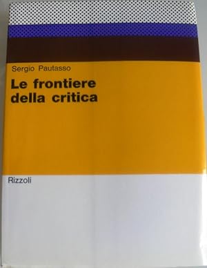 LE FRONTIERE DELLA CRITICA