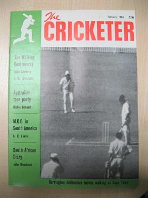 Imagen del vendedor de The Cricketer: Volume 46 No. 2 (New Series), February, 1965 a la venta por PsychoBabel & Skoob Books
