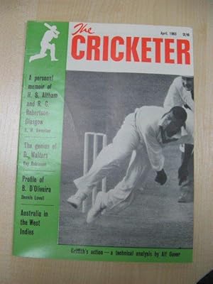 Imagen del vendedor de The Cricketer: Volume 46 No. 4 (New Series), April, 1965 a la venta por PsychoBabel & Skoob Books