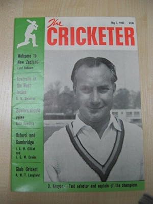 Imagen del vendedor de The Cricketer: Volume 46 No. 5 (New Series), May 7, 1965 a la venta por PsychoBabel & Skoob Books