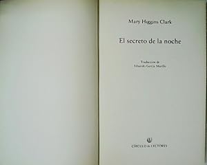Seller image for El secreto de la noche. Traduccin de Eduardo Garca Murillo. for sale by Librera y Editorial Renacimiento, S.A.