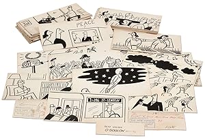 Bild des Verkufers fr 66 Pieces of Original Art for "The Talk of the Town" Section of The New Yorker zum Verkauf von Between the Covers-Rare Books, Inc. ABAA