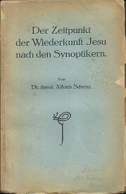 Image du vendeur pour Der Zeitpunkt der Wiederkunft Jesu nach den Synoptikern. mis en vente par Antiquariat Axel Kurta