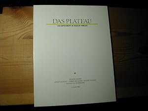 Seller image for Das Plateau. Die Zeitschrift Im Radius-Verlag Nr. 41 2. Juni 1997 for sale by Antiquariat Fuchseck