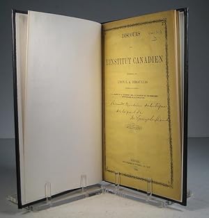 Seller image for Discours sur l'Institut canadien prononc par l'Hon. L. A. Dessaulles, prsident de l'Institut,  la sance du 23 dcembre 1862,  l'occasion du dix-huitime anniversaire de sa fondation for sale by Librairie Bonheur d'occasion (LILA / ILAB)