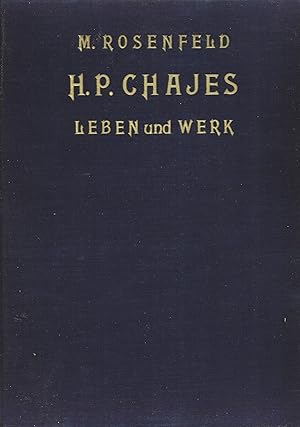 Seller image for OBERRABBINER HIRSCH PEREZ CHAJES: SEIN LEBEN UND WERK for sale by Dan Wyman Books, LLC