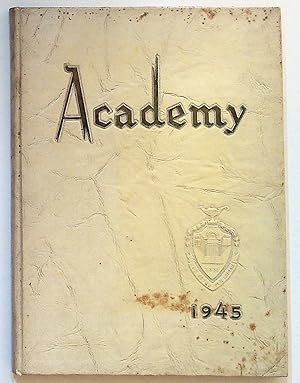Milwaukee University School. Academy Yearbook. 1945
