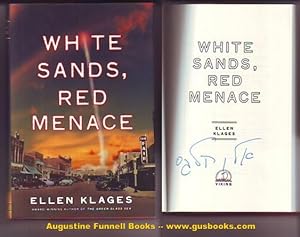 White Sands, Red Menace (signed in Hebrew)
