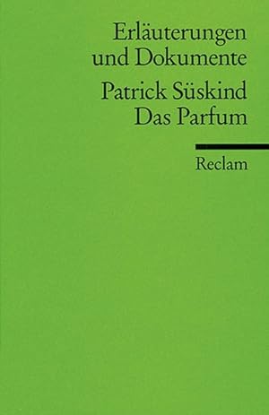 Seller image for Das Parfm. Erluterungen und Dokumente. for sale by Antiquariat Armebooks