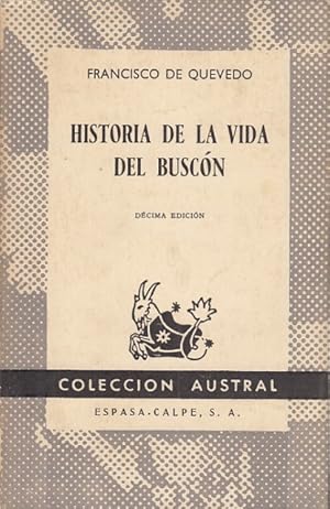 Imagen del vendedor de HISTORIA DE LA VIDA DEL BUSCON a la venta por Librera Vobiscum