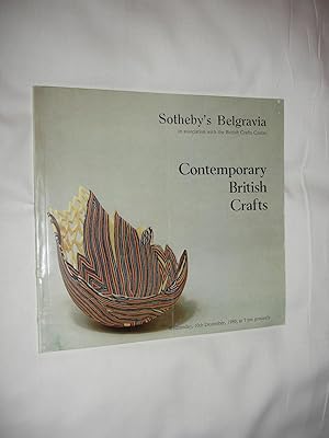 Sotherby's Belgravis, Contemporary British Crafts, 10 December 1980