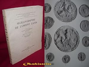 Cahiers d'archeologie biblique- sigillographie de l'orient latin.