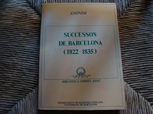 Imagen del vendedor de Successos de Barcelona (1822-1835) a la venta por Llibres Capra