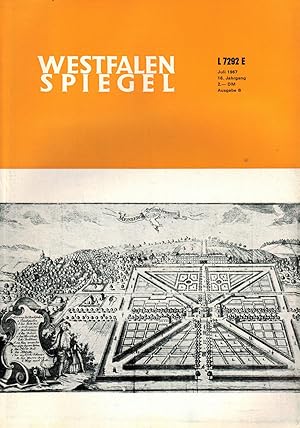 Bild des Verkufers fr Westfalenspiegel. Heft 7 - Juli 1967. Schwerpunkt-Thema Landkreis Detmold / Bad Meinberg (16. Jahrgang Nr. 7 / Ausgabe B) zum Verkauf von Paderbuch e.Kfm. Inh. Ralf R. Eichmann