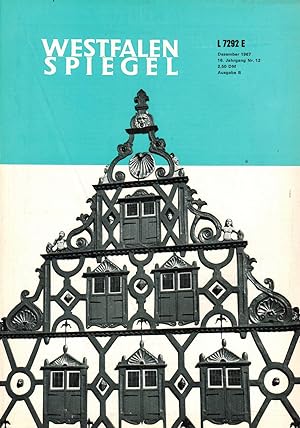 Seller image for Westfalenspiegel. Heft 12 - Dezember 1967. Schwerpunkt-Thema Herford (16. Jahrgang Nr. 12 / Ausgabe B) for sale by Paderbuch e.Kfm. Inh. Ralf R. Eichmann