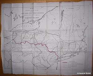 "Map shewing the rail roads between Lake Erie, New York & Boston, intended to illustrate the impo...