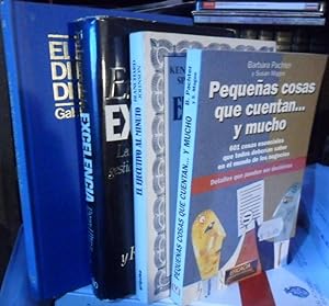 Imagen del vendedor de EL DIRIGENTE DEL FUTURO + PEQUEAS COSAS QUE CUENTAN Y MUCHO 601 cosas esenciales que todos deberan saber en el mundo de los negocios + EL EJECUTIVO AL MINUTO + EN BUSCA DE LA EXCELENCIA Lecciones de las empresas mejor gestionadas de los Estados Unidos (4 libros) a la venta por Libros Dickens