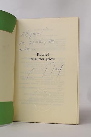 Image du vendeur pour Rachel et les autres grces mis en vente par Librairie Le Feu Follet