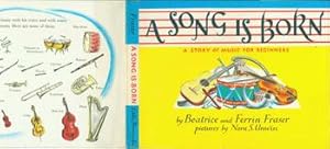 Dust Jacket only for A Song Is Born. A Story of Music for Beginners.