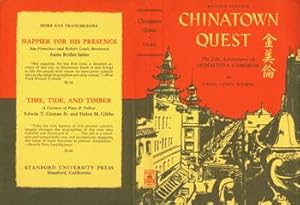 Dust Jacket only for Chinatown Quest. The Life Adventures of Donaldina Cameron. Revised Edition.
