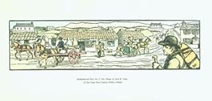 Imagen del vendedor de Handcoloured Print No. 5, The Village, by Jack B. Yeats. a la venta por Wittenborn Art Books