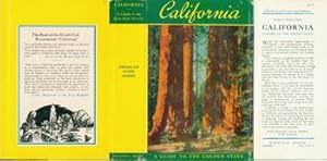Dust Jacket only for California. A Guide to the Golden State.