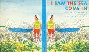 Dust Jacket only for I Saw The Sea Come In.
