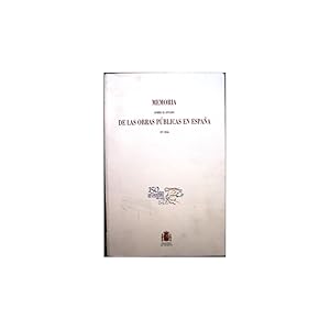 Immagine del venditore per Memoria sobre el Estado de las Obras Pblicas en Espaa en 1856 venduto da Librera Salamb