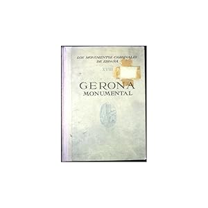 Bild des Verkufers fr Gerona Monumental zum Verkauf von Librera Salamb
