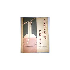 Seller image for Experiments in General Chemistry for sale by Librera Salamb