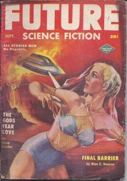 Bild des Verkufers fr FUTURE Science Fiction: September, Sept. 1952 zum Verkauf von Books from the Crypt