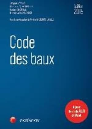 code des baux (édition 2015)