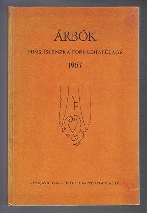 Arbok Hins Islenzka Fornleifafelags 1967 (Yearbook of the Icelandic Archaeological Society)