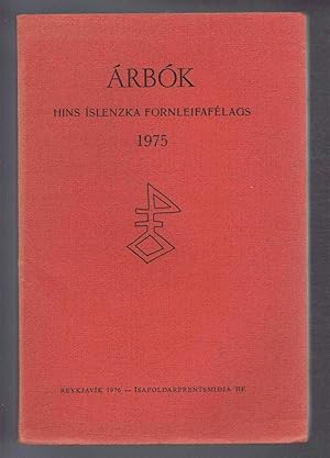 Arbok Hins Islenzka Fornleifafelags 1975 (Yearbook of the Icelandic Archaeological Society)