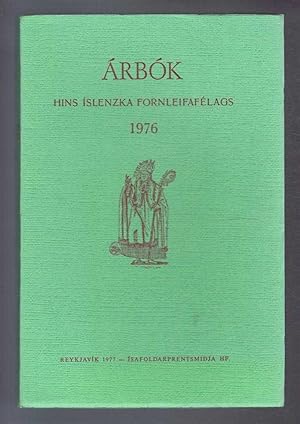 Arbok Hins Islenzka Fornleifafelags 1976 (Yearbook of the Icelandic Archaeological Society)