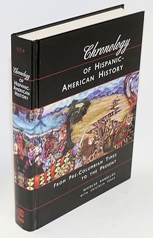Seller image for Chronology of Hispanic-American history; from pre-Columbian times to the present for sale by Bolerium Books Inc.